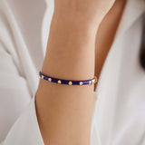 Cheryl | Diamond Bangle Bracelet | 0.23 Cts. | 18K Gold Gilda by Gradiva Inc.