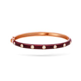 Gilda Cheryl | Diamond Bangle Bracelet | 0.23 Cts. | 18K Gold
