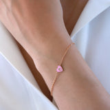 Bonbons | Diamond Bracelet | 0.04 Cts. | 14K Gold Gilda by Gradiva Inc.