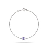 Gilda Evil Eye | Diamond Bracelet | 0.01 Cts. | 14K Gold