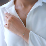 Evil Eye | Diamond Bracelet | 0.01 Cts. | 14K Gold Gilda by Gradiva Inc.