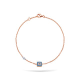 Evil Eye | Diamond Bracelet | 0.01 Cts. | 14K Gold Gilda by Gradiva Inc.