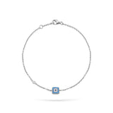 Evil Eye | Diamond Bracelet | 0.01 Cts. | 14K Gold Gilda by Gradiva Inc.