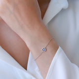 Evil Eye | Diamond Bracelet | 0.12 Cts. | 14K Gold Gilda by Gradiva Inc.