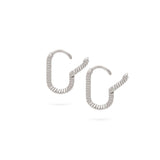 Twist Hoops | Small Gold Earrings | 14K Gold Gilda by Gradiva Inc.