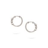 Minnies Hoops | Triple Diamond Earrings | 0.13 Cts. | 14K Gold Gilda by Gradiva Inc.