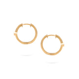Minnies Hoops | Single Diamond Earrings | 0.04 Cts. | 14K Gold Gilda by Gradiva Inc.