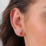 Breeze Studs | Diamond Earrings | 14K Gold Gilda by Gradiva Inc.