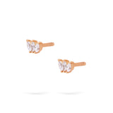 Marquise Studs | Diamond Earrings | 14K Gold Gilda by Gradiva Inc.
