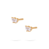 Marquise Studs | Diamond Earrings | 14K Gold Gilda by Gradiva Inc.