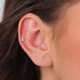 Marquise Studs | Diamond Earrings | 14K Gold Gilda by Gradiva Inc.