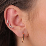 Marquise Studs | Diamond Earrings | 14K Gold Gilda by Gradiva Inc.