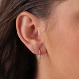 Twist Musica Hoops | Medium Diamond Earrings | 0.42 Cts. | 14K Gold Gilda by Gradiva Inc.