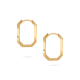 Bold Goldens Hoops | Gold Earrings | 14K Gold Gilda by Gradiva Inc.