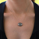 Motif Evil Eye | Diamond Pendant | 1.27 Cts. | 14K Gold Gilda by Gradiva Inc.