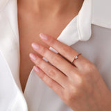 Minnies | Diamond Ring | 0.25 Cts. | 18K Gold Gilda by Gradiva Inc.