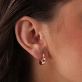 Goldens Hoops | Gold Earrings | 14K Gold Gilda by Gradiva Inc.