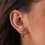 Goldens Hoops | Gold Earrings | 14K Gold Gilda by Gradiva Inc.