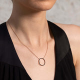 Eternity | Diamond Pendant | 0.43 Cts. | 18K Gold Gilda by Gradiva Inc.