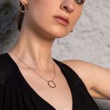 Eternity | Diamond Pendant | 0.43 Cts. | 18K Gold Gilda by Gradiva Inc.