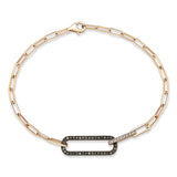 Gilda Chains | Diamond Bracelet | 14K Gold Gilda by Gradiva Inc.