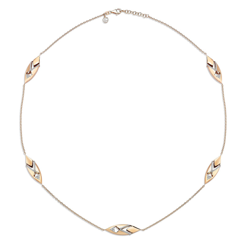 Gilda Riff | Diamond Necklace | 14K Gold Gilda by Gradiva Inc.
