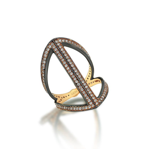 Gilda Cavalier | Diamond Ring | 18K Gold Gilda by Gradiva Inc.