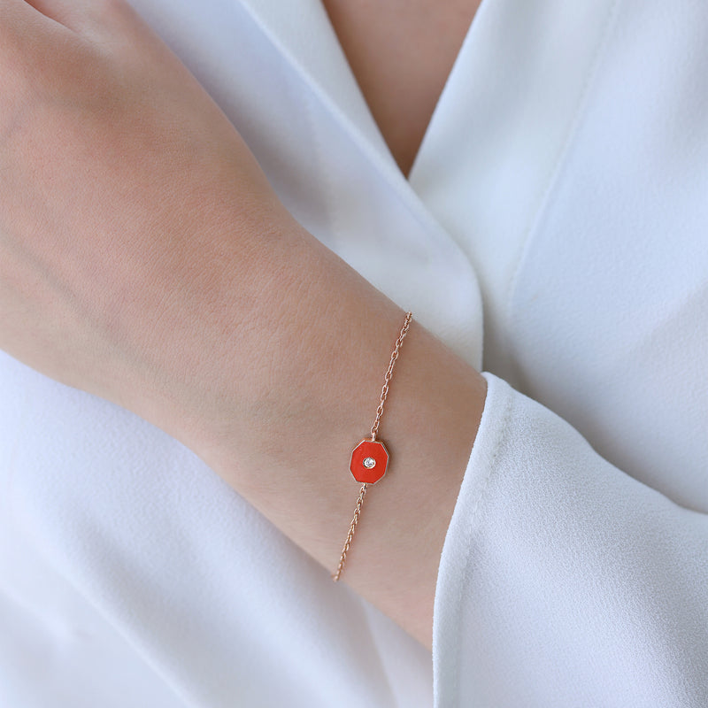 Bonbons | Diamond Bracelet | 0.04 Cts. | 14K Gold Gilda by Gradiva Inc.