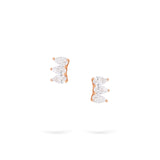 Pear Studs | Diamond Earrings | 14K Gold Gilda by Gradiva Inc.