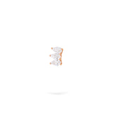 Gilda Pear Studs | Diamond Earrings | 14K Gold