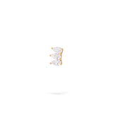 Pear Studs | Diamond Earrings | 14K Gold Gilda by Gradiva Inc.