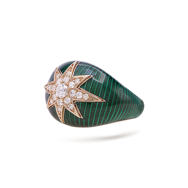 Mercury | Diamond Ring | 0.28 Cts. | 14K Gold Gilda by Gradiva Inc.